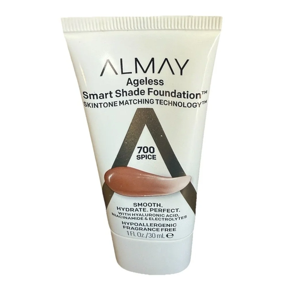 Almay Ageless Smart Shade Foundation, 700 Spice hypoallergenic